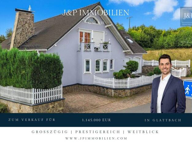 Einfamilienhaus zum Kauf 1.145.000 € 16 Zimmer 426 m² 1.045 m² Grundstück Glattbach 63864