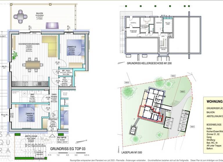 Wohnung zum Kauf 430.000 € 3 Zimmer 65,7 m² St. Gertraud 9413