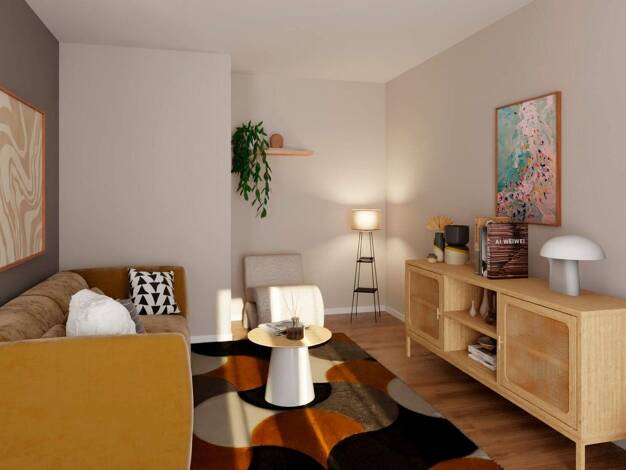 Wohnung zum Kauf - Neubau provisionsfrei 449.900 € 3 Zimmer 78,8 m² 1. Geschoss frei ab 01.12.2027 Lilli-Marx-Straße 24 Benrath Düsseldorf 40597