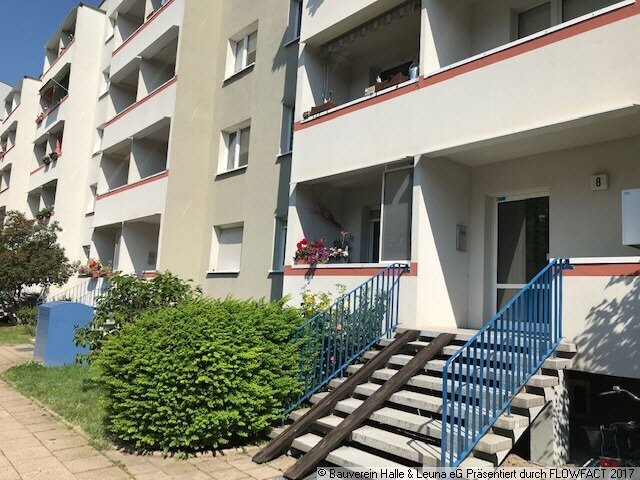 Wohnung zur Miete 355 € 3 Zimmer 57,3 m²<br/>Wohnfläche 1.<br/>Geschoss Ernst-Abbe-Straße 2 Nördliche Neustadt Halle  (Saale) 06122