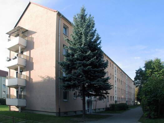 Wohnung zur Miete 364 € 3 Zimmer 60,7 m² 2. Geschoss Kurt-Schlosser-Str. 3C Gröba Riesa 01591