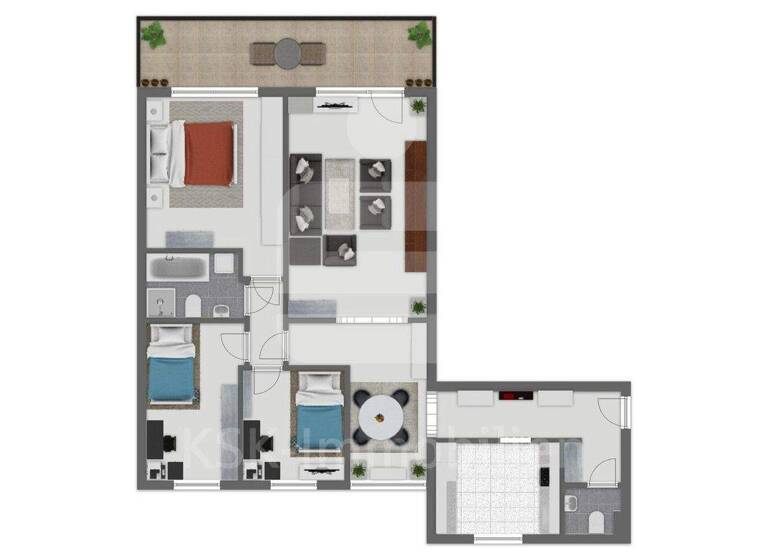 Wohnung zum Kauf 119.000 € 4 Zimmer 96,3 m² 2. Geschoss Ahe Bergheim 50127