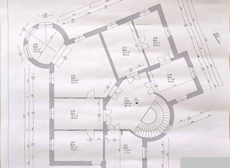 Bürogebäude zur Miete provisionsfrei 7 Zimmer 173,3 m² Bürofläche Bautzen 02625