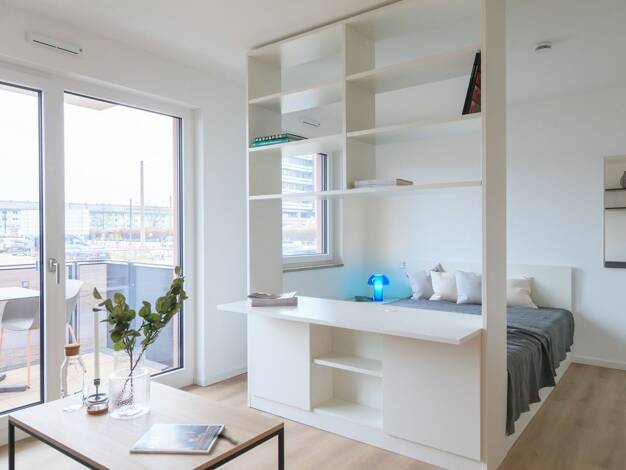 Studio zur Miete 699 € 1 Zimmer 36,3 m² 2. Geschoss frei ab sofort Scharrerstraße 5 St Peter Nürnberg 90478