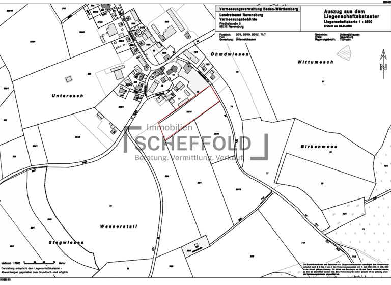 Land-/Forstwirtschaft zum Kauf 52.150 € 7.558 m²<br/>Grundstück Guggenhausen Guggenhausen 88373
