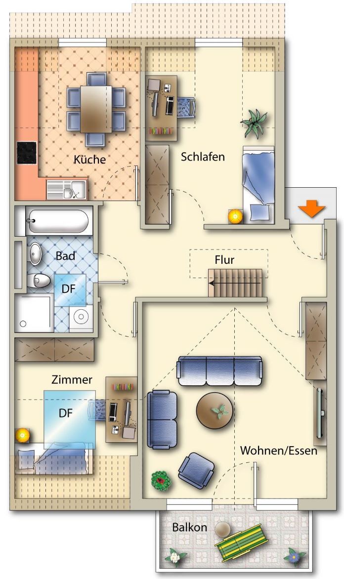 Wohnung zum Kauf 495.000 € 3,5 Zimmer 88 m²<br/>Wohnfläche 3.<br/>Geschoss 01.03.2025<br/>Verfügbarkeit Markt Schwaben 85570