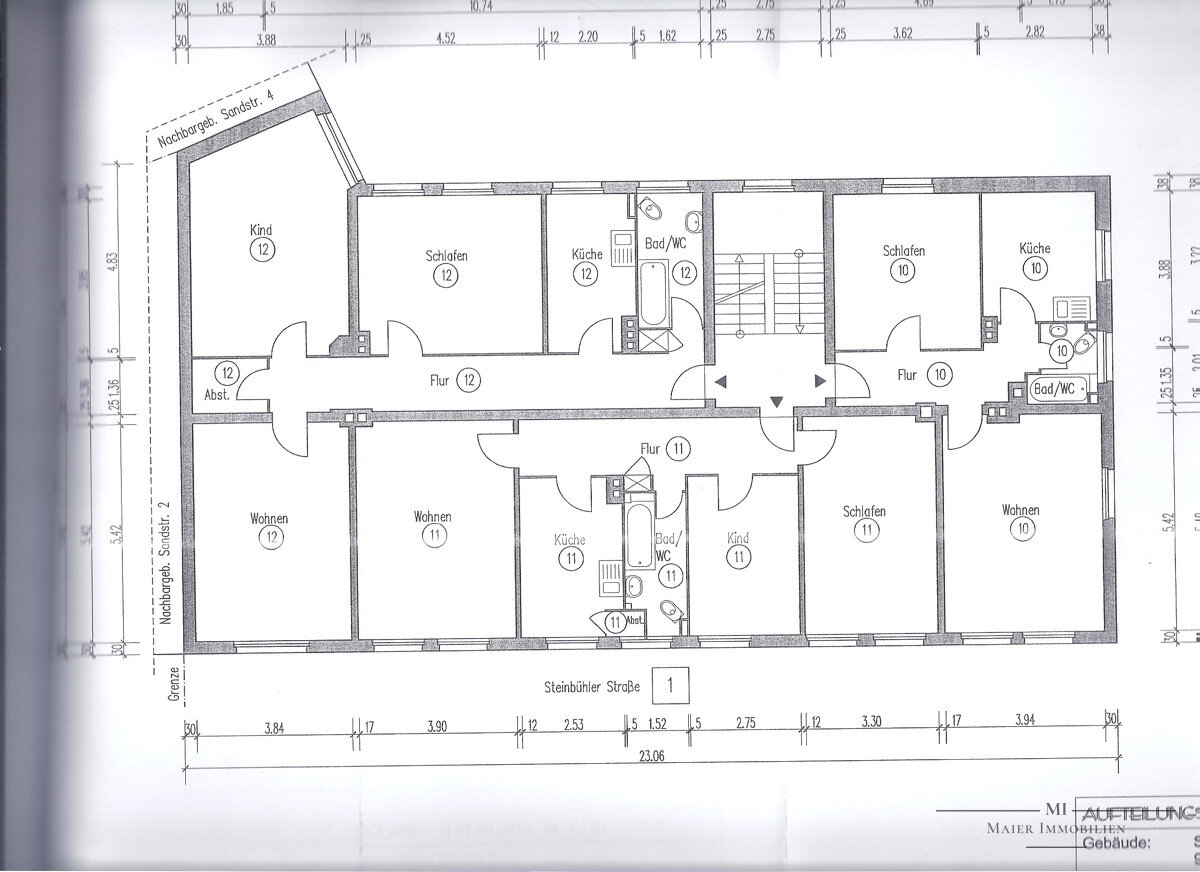 Wohnung zum Kauf 278.000 € 3 Zimmer 91,3 m²<br/>Wohnfläche Tafelhof Nürnberg 90443