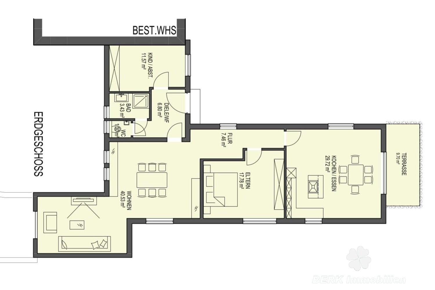 Bungalow zum Kauf 339.000 € 3,5 Zimmer 123,4 m²<br/>Wohnfläche 423 m²<br/>Grundstück Großostheim Großostheim 63762