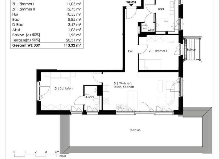 Penthouse zum Kauf - Erstbezug provisionsfrei 772.000 € 4 Zimmer 113,3 m² 4. Geschoss frei ab 31.12.2026 Zwieseler Straße 164 Karlshorst Berlin 10318