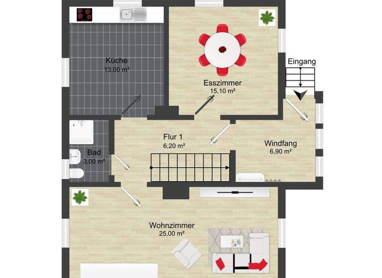 Haus zum Kauf 159.000 € 5 Zimmer 117,4 m² 670 m² Grundstück Emden 39343