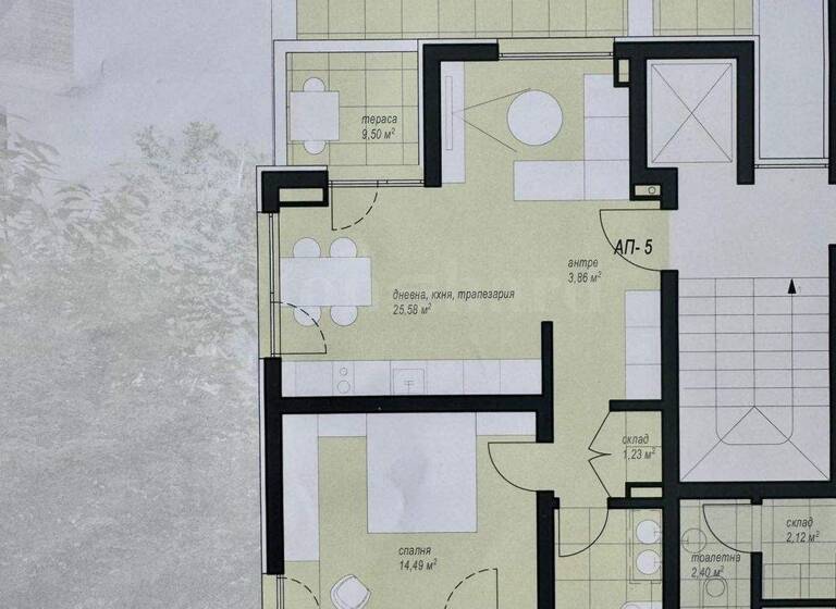 Studio zum Kauf 224.731 € 2 Zimmer 85,3 m² Sofia