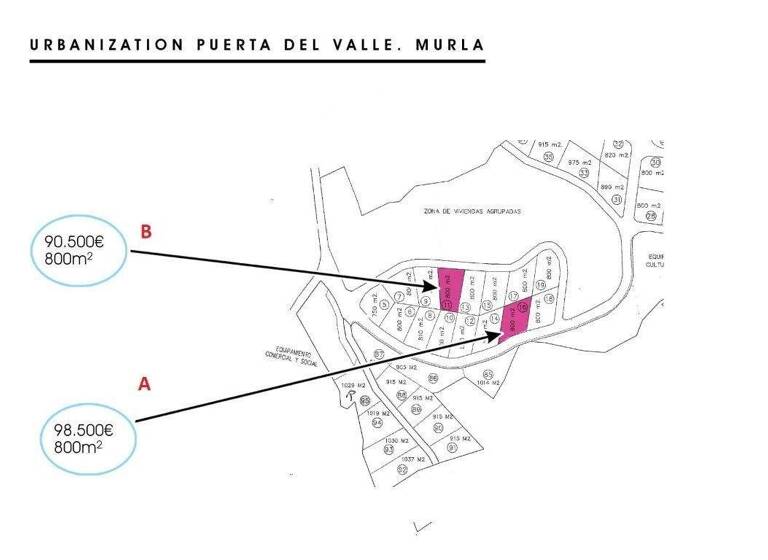 Grundstück zum Kauf 90.500 € 808 m² Grundstück Murla 03792