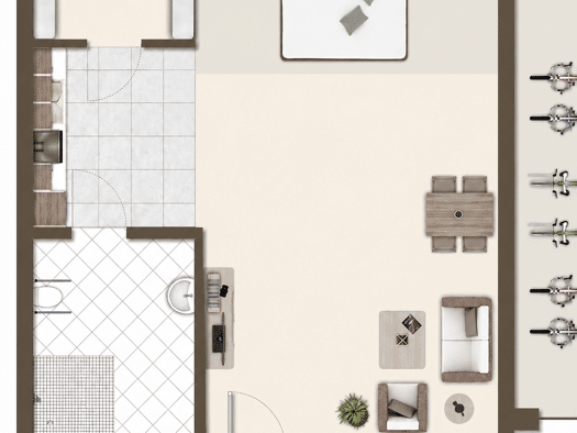 Studio zum Kauf 195.000 € 1 Zimmer 65 m² Bahnhofstraße 28 Lustadt 67363