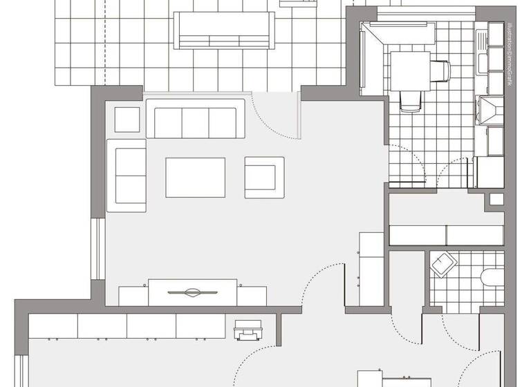 Wohnung zur Miete 1.200 € 2 Zimmer 82 m² Bistritzerstr. 4 Weiden Köln 50858
