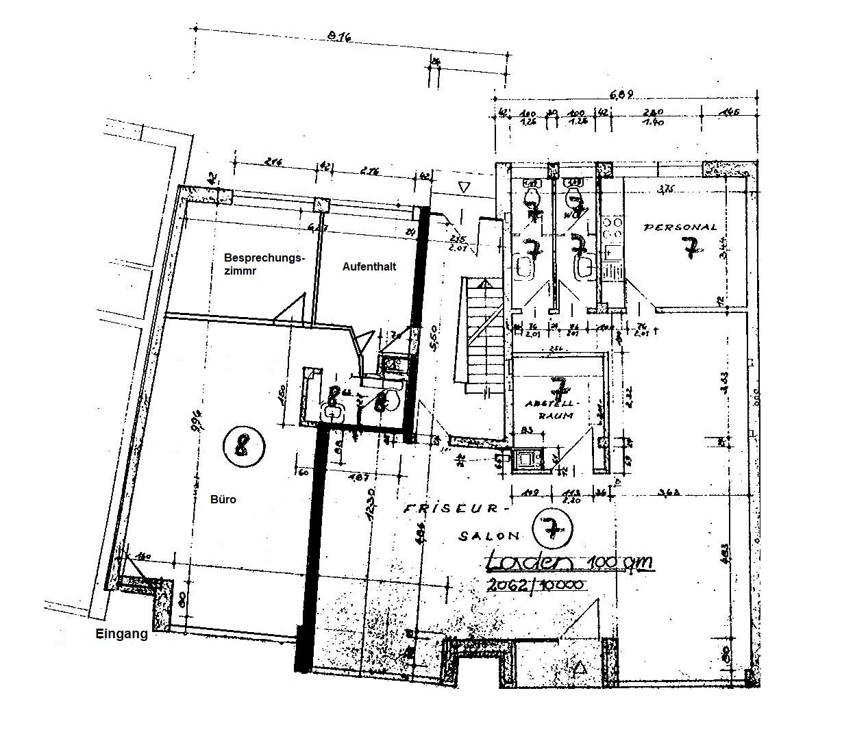 Büro-/Praxisfläche zur Miete provisionsfrei 500 € 60 m²<br/>Bürofläche Rheda Rheda-Wiedenbrück 33378