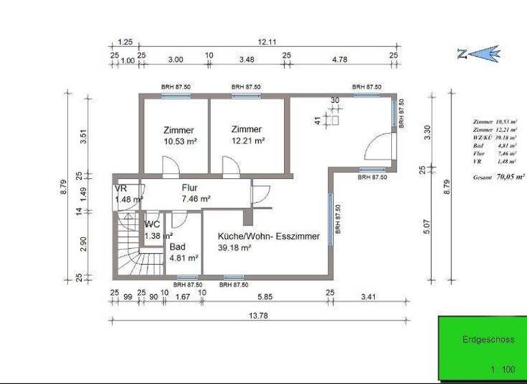 Einfamilienhaus zum Kauf 350.000 € 4 Zimmer 70,1 m² 566 m² Grundstück Eggendorf 2601