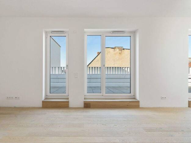 Penthouse zum Kauf - Neubau provisionsfrei 375.000 € 2 Zimmer 49,7 m² 4. Geschoss Bürgerstraße 53 Britz Neukölln 12347