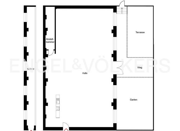 Wohnung zum Kauf 1.495.000 € 1 Zimmer 274 m²<br/>Wohnfläche 1.<br/>Geschoss Lichtenberg Berlin 10365