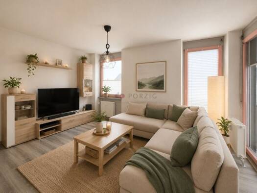 Wohnung zum Kauf 49.900 € 2 Zimmer 43 m² 2. Geschoss Hohenstein-Ernstthal Hohenstein-Ernstthal 09337