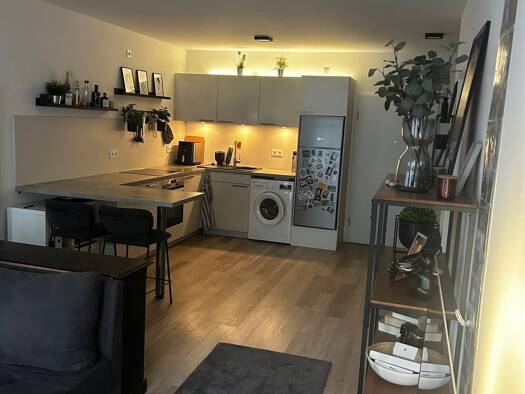 Terrassenwohnung zur Miete 684 € 1,5 Zimmer 52 m² frei ab 01.11.2026 Niederschöneweide Berlin 12439