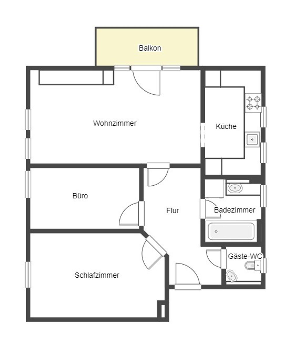 Immobilie zum Kauf als Kapitalanlage geeignet 580.000 € 3 Zimmer 70 m²<br/>Fläche Hasenbergl-Lerchenau Ost München 80935