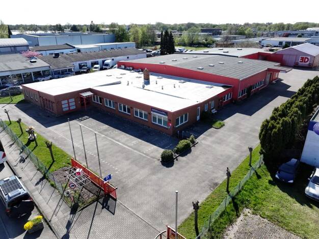 Produktionshalle zum Kauf 2.100.000 € 1.932 m² Lagerfläche teilbar ab 1.932 m² Elmshorn 25337