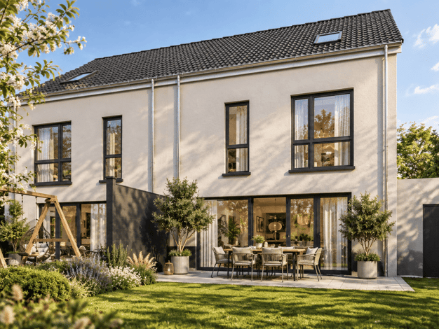 Doppelhaushälfte zum Kauf - Erstbezug provisionsfrei 899.000 € 5 Zimmer 173 m² 241 m² Grundstück frei ab 01.06.2027 Holzbüttgen Kaarst 41564