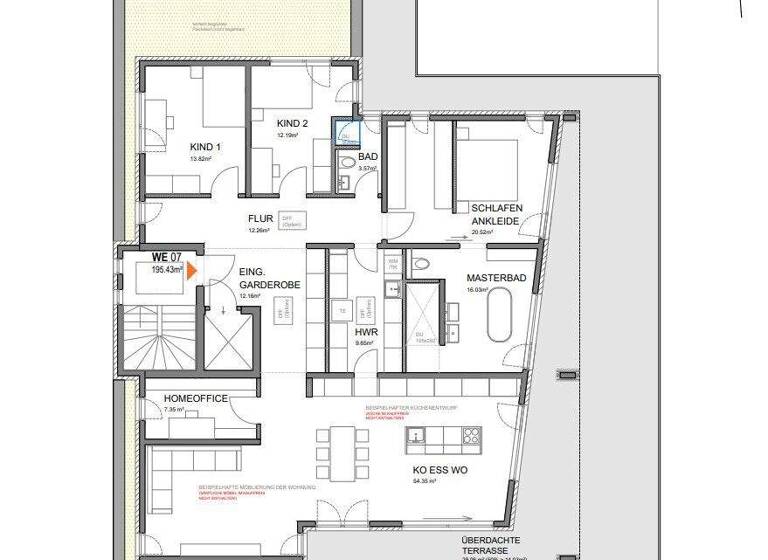 Penthouse zum Kauf 899.000 € 5,5 Zimmer 195,4 m² Dietkirchen Limburg an der Lahn / Dietkirchen 65553