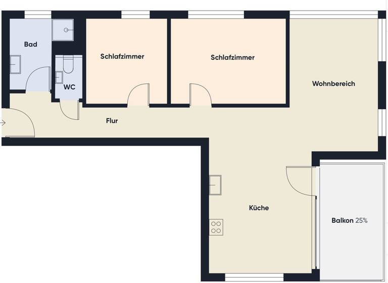 Wohnung zur Miete 1.346 € 3 Zimmer 77,2 m² Bregenz 6900