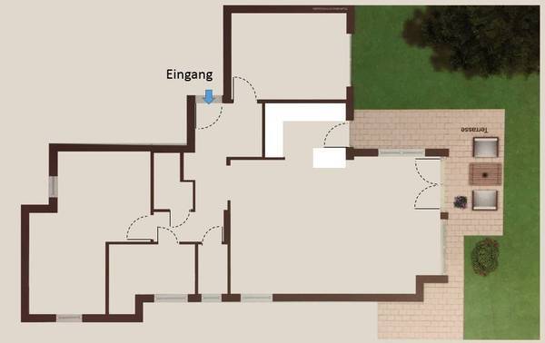 Wohnung zur Miete 700 € 3 Zimmer 109 m²<br/>Wohnfläche ab sofort<br/>Verfügbarkeit Rechbergstrasse Köngen 73257