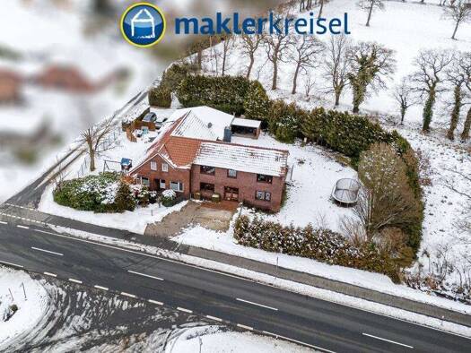 Einfamilienhaus zum Kauf 489.000 € 11 Zimmer 300 m² 4.527 m² Grundstück Leerhafe Wittmund / Leerhafe 26409