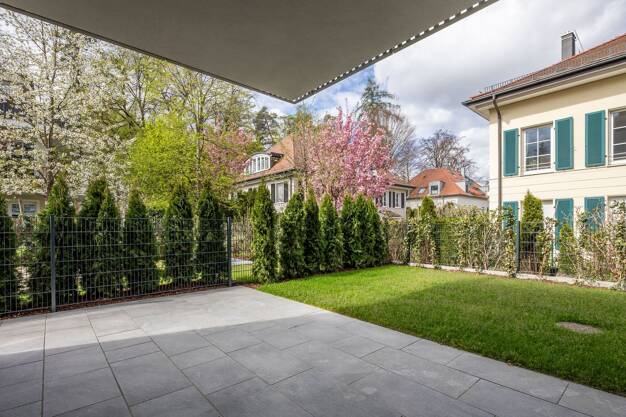 Wohnung zur Miete - Erstbezug 4.200 € 4 Zimmer 131,3 m² EG frei ab sofort Harlaching München 81545
