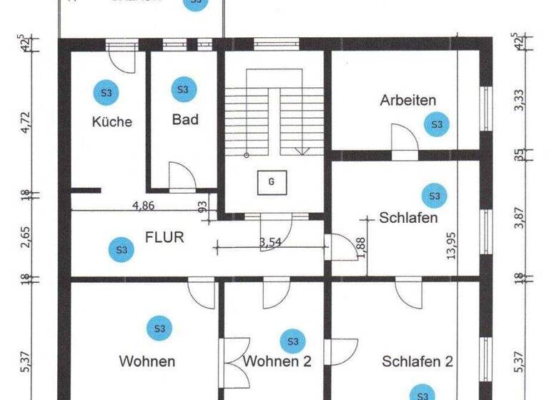 Wohnung zum Kauf 220.000 € 5 Zimmer 156 m² 1. Geschoss Innenstadt Wilhelmshaven 26382