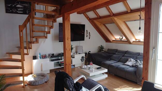 Maisonette zur Miete 600 € 2 Zimmer 80 m² 2. Geschoss frei ab 01.09.2025 Kreuzstr. 3A Rinteln Rinteln 31737