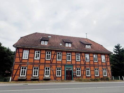 Immobilie zum Kauf 950.000 € 71 Zimmer 800 m² 20.289 m² Grundstück frei ab sofort Breitenheeser Straße 3 Weyhausen Eschede 29348