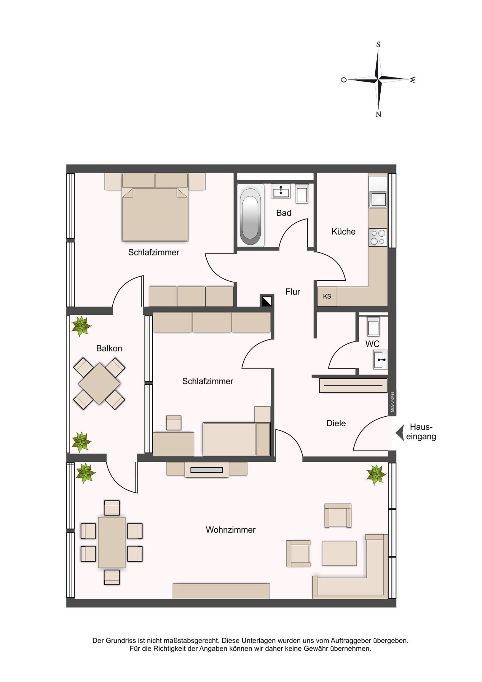 Wohnung zum Kauf 365.000 € 3 Zimmer 91 m²<br/>Wohnfläche 1.<br/>Geschoss Sillenbuch Stuttgart 70619