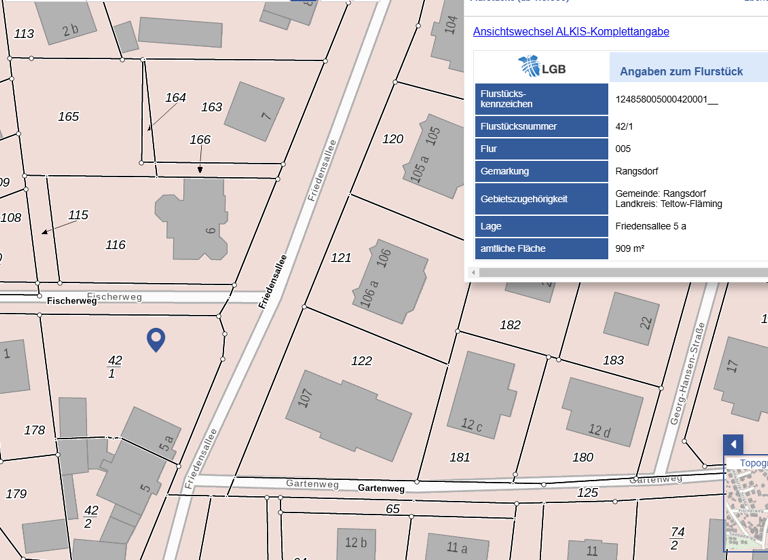 Grundstück zum Kauf 330.000 € 909 m² Grundstück Friedensallee 5A Rangsdorf 15834