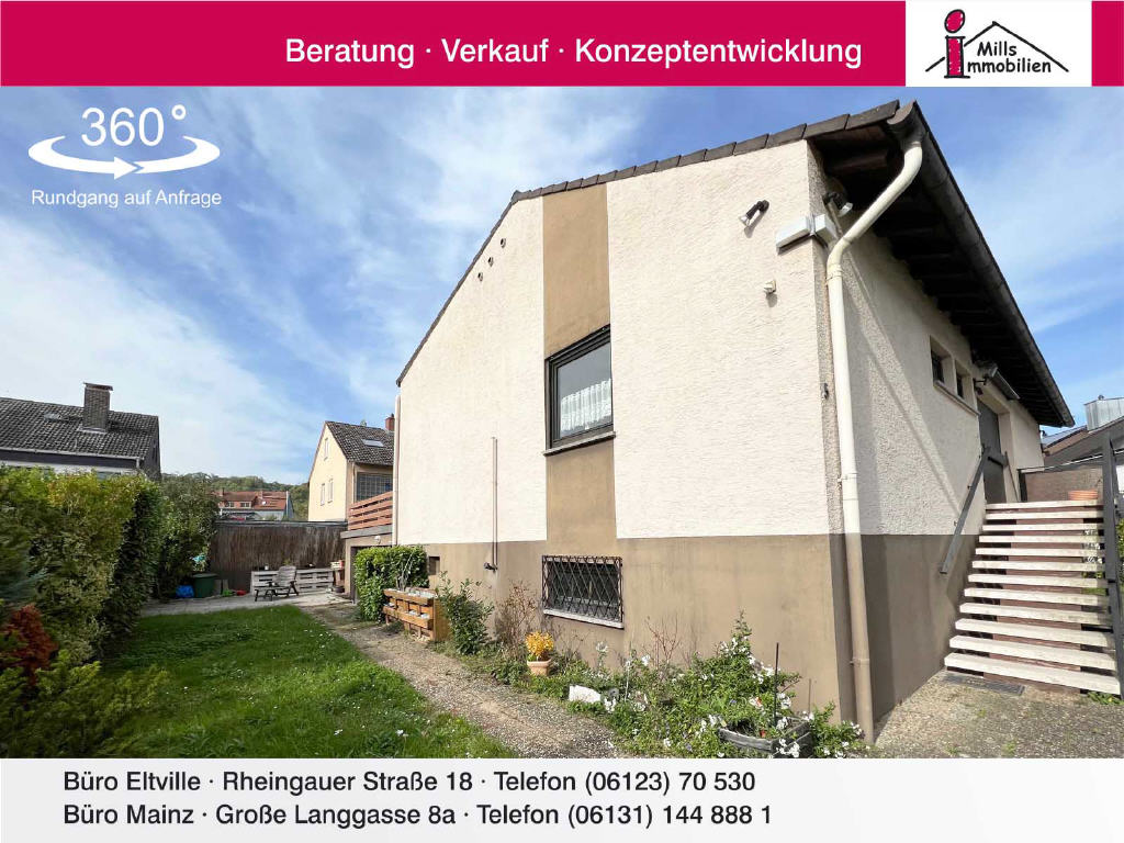 Einfamilienhaus zum Kauf 698.000 € 4 Zimmer 190 m²<br/>Wohnfläche 593 m²<br/>Grundstück Laubenheim Mainz 55130