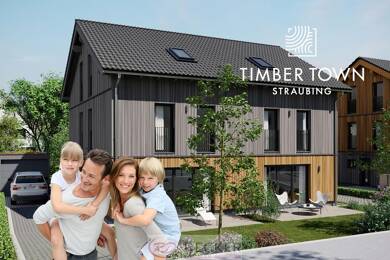 Doppelhaushälfte zum Kauf 619.750 € 6 Zimmer 146 m² 266 m² Grundstück Straubing 94315