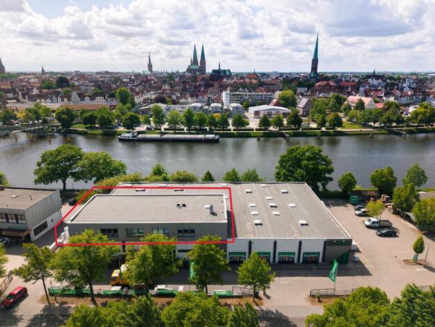 Bürofläche zur Miete provisionsfrei 11,90 € 414,9 m² Bürofläche teilbar ab 414,9 m² St. Jürgen Lübeck 23564
