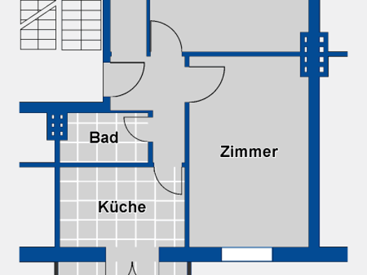 Wohnung zur Miete nur mit Wohnberechtigungsschein 434 € 2 Zimmer 49,4 m² 1. Geschoss frei ab sofort Holtenklinker Str. 166 Bergedorf Hamburg 21029