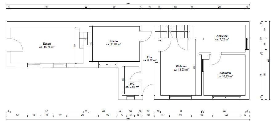 Doppelhaushälfte zum Kauf 449.000 € 4 Zimmer 87 m²<br/>Wohnfläche 700 m²<br/>Grundstück Hammerschmiede Augsburg 86169