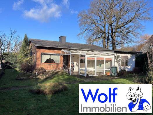 Bungalow zum Kauf 229.000 € 4 Zimmer 108 m² 2.775 m² Grundstück Hüffen Bünde 32257