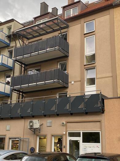 Wohnung zur Miete 660 € 2 Zimmer 57 m² Geschoss 2/4 frei ab sofort Altstadt / St. Lorenz Nürnberg 90402