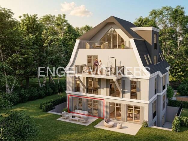 Wohnung zum Kauf 1.195.000 € 3 Zimmer 130 m² Wellingsbüttel Hamburg 22391