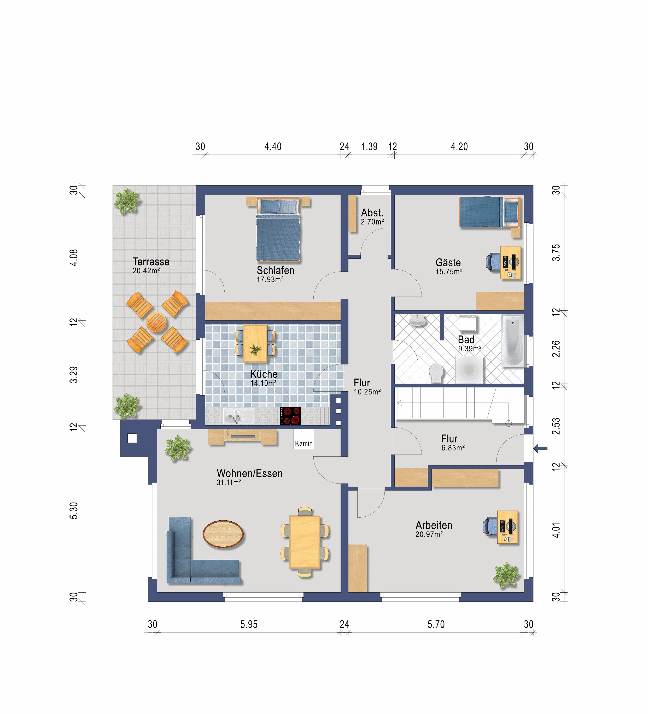 Einfamilienhaus zum Kauf 529.000 € 5 Zimmer 159 m²<br/>Wohnfläche 772 m²<br/>Grundstück Lengfeld Otzberg 64853