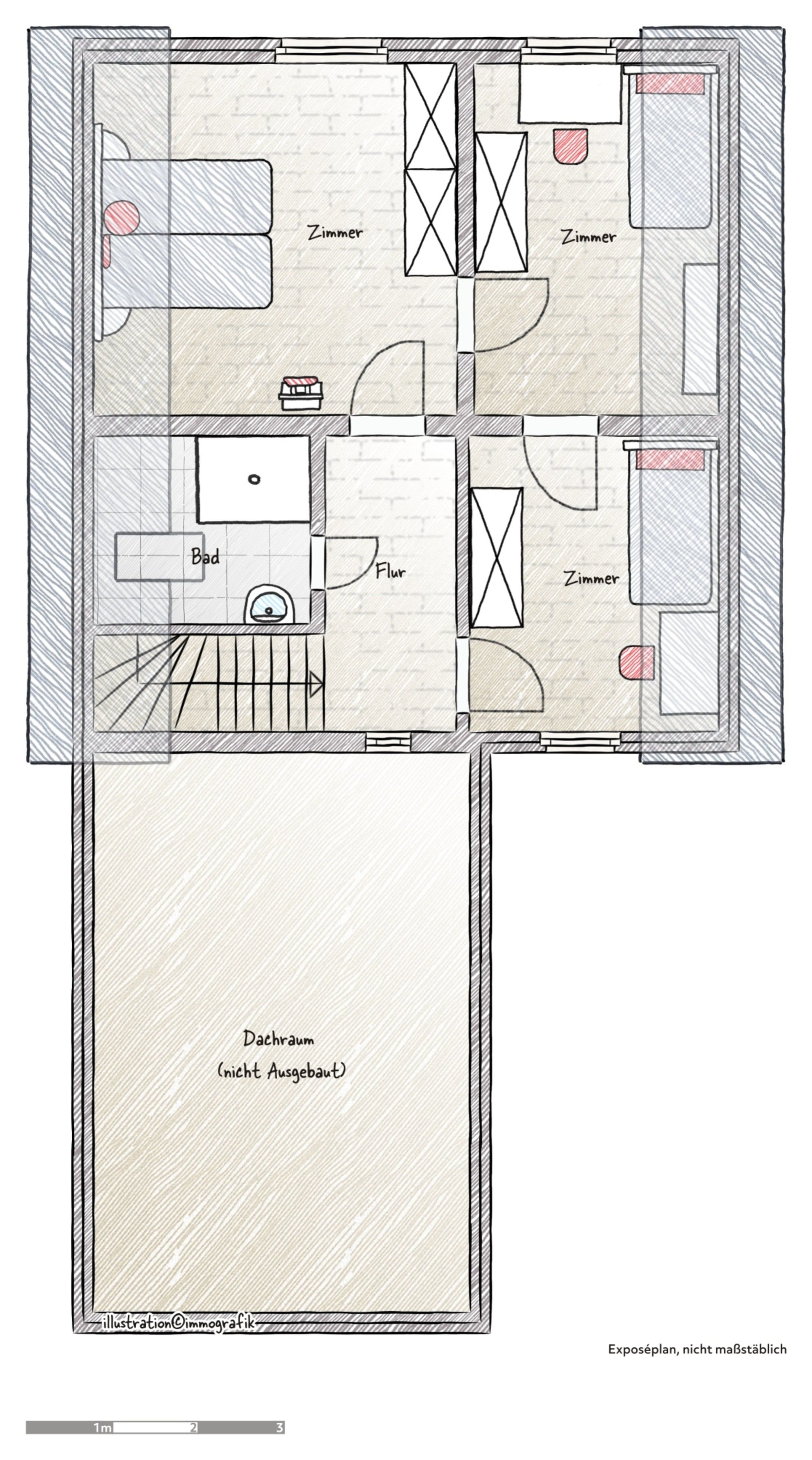 Einfamilienhaus zum Kauf 359.000 € 5 Zimmer 91 m²<br/>Wohnfläche 1.013 m²<br/>Grundstück Bad Oldesloe 23843