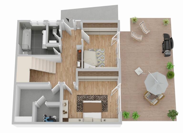 Wohnung zum Kauf 265.000 € 4 Zimmer 112 m² Dietlingen Keltern / Dietlingen 75210