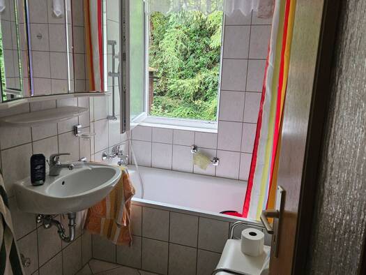 Terrassenwohnung zur Miete 370 € 2 Zimmer 42 m² Geschoss 1/3 frei ab 01.09.2026 Kromsdorf Kromsdorf 99510
