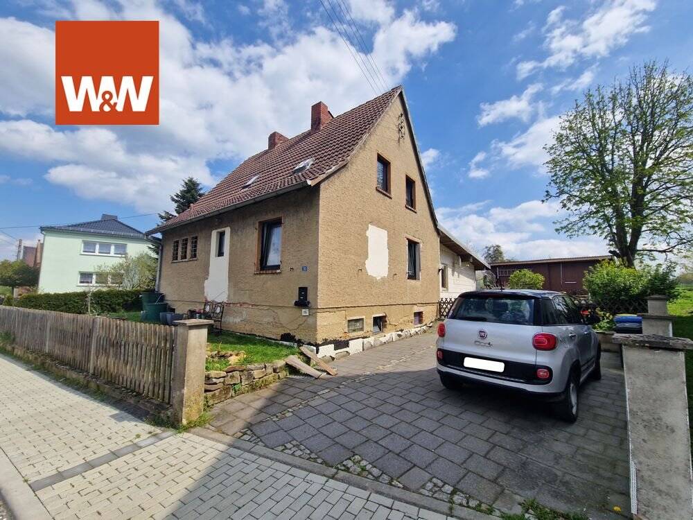 Einfamilienhaus zum Kauf 179.000 € 6 Zimmer 135 m²<br/>Wohnfläche 517 m²<br/>Grundstück Großhelmsdorf Heideland 07613